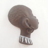 Keramiek meisjes hoofdje